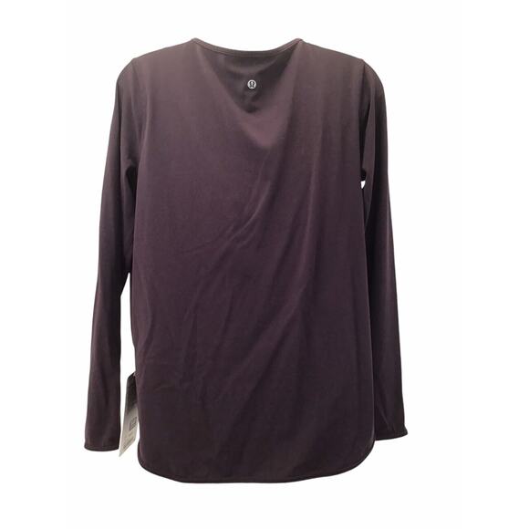 Lululemon Long Sleeve Deep Purple Women's Size 8 New NWOT - Picture 4 of 12